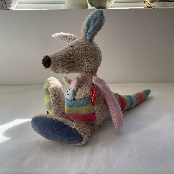 SIGIKID KANGAROO PATCHWORK-SWEETY 28CM *RARE* - Picture 3 of 10